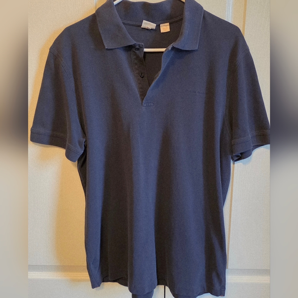 Boss Orange XL Men's Navy Polo Shirt